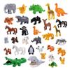 Animal Series Model Figures Big Building Blocks Compatible Brands Bricks Animals Parts Educational Toys Kids Children Gift