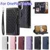 For OnePlus 6,7,8,9,10,OnePlus Nord,OnePlus 8T,OnePlus 9R,OnePlus 10R...PU Leather Flip Leather Zipper Wallet Handbag Case Cover