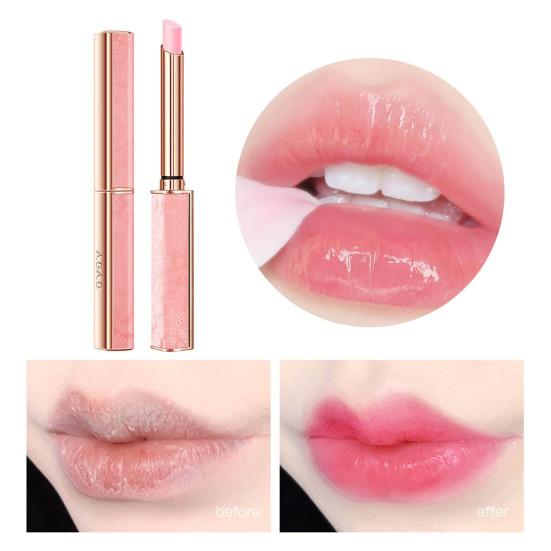 0.8g Lip Gloss Natural Daub Smoothly Ultralight Temperature Change Lipstick Lip Balm for Party