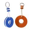 2x Boating Fisherman Floating Key Chain Marine Keychain Shoreline Buoy Shape
