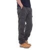 Men's Multi-Pocket Outdoor Overalls - Trendy Loose Straight-Leg for Spring and Autumn