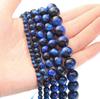 Natural Stone Beads Blue Tiger Eye Round Beads For Jewelry Making DIY Bracelet Necklace Anklet