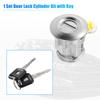 X AUTOHAUX Keyed Door Lock Cylinder for Isuzu and ELF Car Door Ignition Lock Cylinder 1 Set NPR, NQR, NKR, (1994-2007) - Lock, Key, 8-97035-293-0,