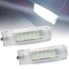 2PCS White 18 SMD LED Luggage Trunk Interior Lamp Light Canbus For VW GOLF 5/6/7 MK5 Mk6 MK7 V/VI/VII Jetta Passat Touran CANBUS