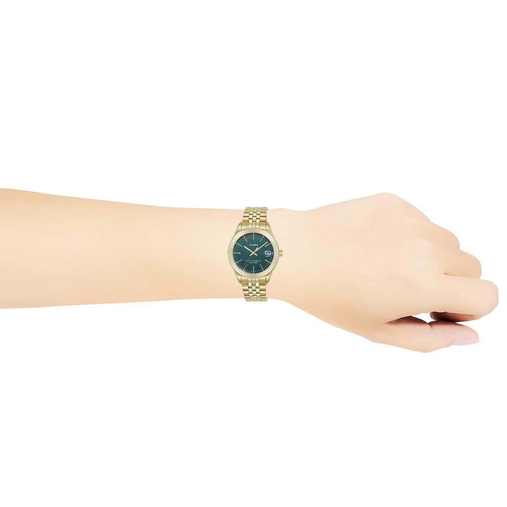 Timex Watch Waterbury Legacy 34mm TW2V31700 Green Dial Ladies Imported [TIMEX] [Regular Product] [Goods]