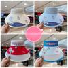 Children's Hat Girl Cartoon Big Hat Brim Sun Protection Hat Little Girl Outdoor Summer Sky Top Sun Hat