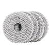 Genuine Roborock Round Mop Cloths (4-Pack) for Qrevo CurvC, SXTB09RR