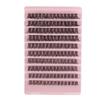 Individual Eyelashes DIY Realistic Synthetic Fibre Lightweight Strong Adhesive Cluster Eyelash