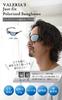 Valeria Polarized Sunglasses TAC Lens Hard Case Included Sports Outdoor UV400 Polycarbonate [valeria] [Windproof/Pollenproof Fit] Anti-Glare (Gray)