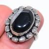 Natural Banded Agate Gemstone 925 Sterling Silver Jewelry Ring Size 6 I0v19