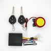 Motorcycle Anti-Theft Alarm with Key Integrated Remote Control and Full Function Start/Stop Features