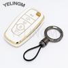 New TPU for Ford Explorer Mustang Fusion Escape F450 F550 F150 F250 F350 Raptor 2020 2021 Car Key Case Cover 5 Buttons Products