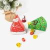 Christmas Candy Boxes Tree Shaped Candy Packaging Box Small Paper Treat Gift Boxes for Christmas New Year Party Supplies