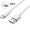USB-C Charger Cable White [Compatible with Huawei P30 - P30 PRO - P30 LITE] USB-C Type Cable USB Port Measures 1 Meter [Phonillico®]