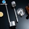 HANYANG 304 Stainless Steel Wine Funnel Kitchen Household Dispensing Funnel Filtration Dregs Large Oil Drain Wine Carrying Spoon