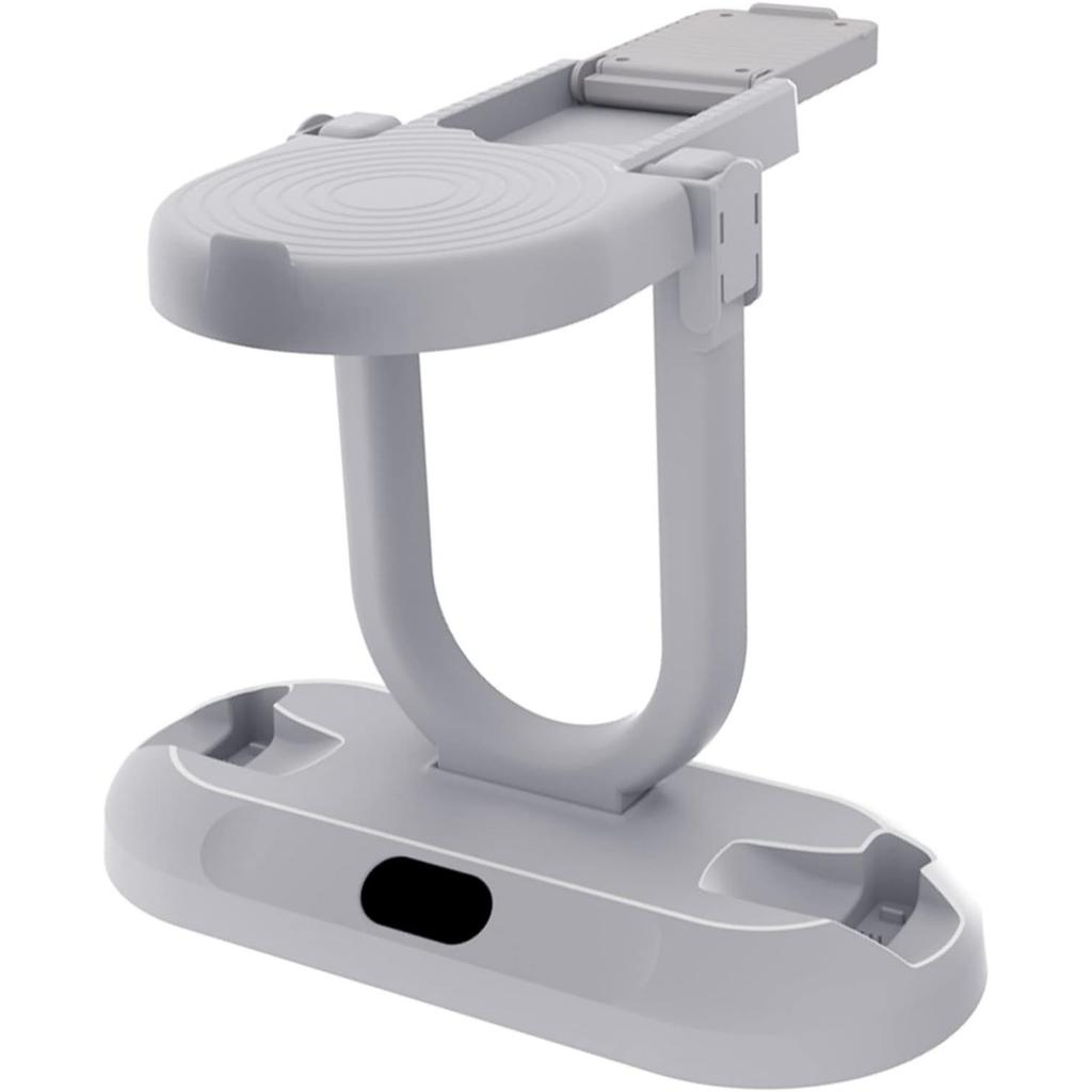Handle Charging Base for PS VR2, Charging Display Stand with Storage Glasses Holder, Charging Station