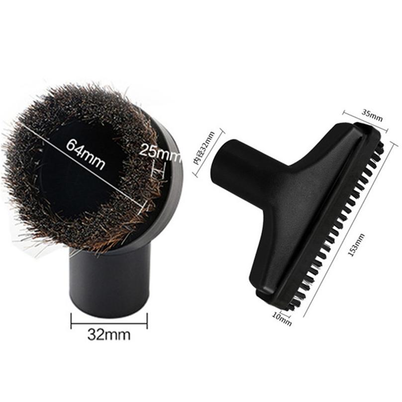 Tool Vacuum Suction Brush Head 6pcs/set Adapter Practical Vacuum Cleaner Parts Plastic