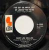 7inch Record MARY LOU COLLINS - I've Got An Awful Lot Of Losing You K2030 Kapp Records 1969 Canada Soul/Funk Used