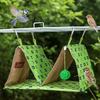 Breathable Hanging Bird Nest House Double Hole Parrot Cage Nest For Sleeping Playing