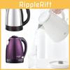 Electric Tainless Steel Kettle Rapid Heating Inner Markings Kitchen Supplies
