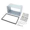 Universal Double Din 2 Din Stereo Radio Replacement Fitting Cage Kit Installation MP5 Player Radio Mounting Frame