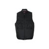 Solid Color Utility Pocket Zip Vest Men Vests Black FD0756-010