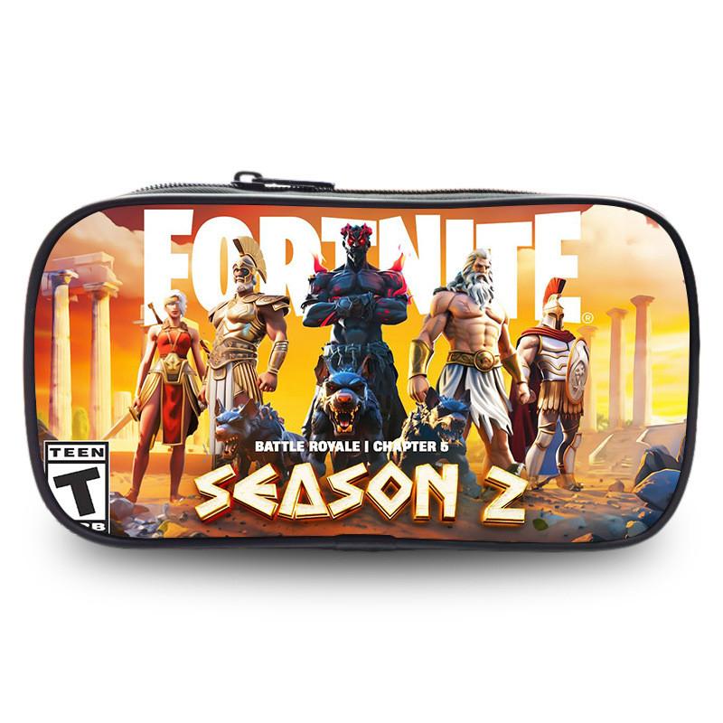 Pen Night Fortress Case Large Capacity Double Layered Design Patterns Diverse