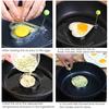 Omelette Mold Stainless Steel Egg Rings Non-Stick Love Star Flower Fried Egg Mold Pancake Shaper Kitchen Gadgets
