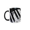 Musical Coffee Mug Ceramic Novelty Music Note Cup Large 350ml Capacity Guitar Piano Violin Design Hot Drinking