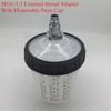 5-piece Set Spray Gun Connector Paint Mixing Cup Kit For Adapter Converts
