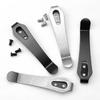 1piece Back Clip for DIY Folding Pocket Knife Tool DIY Accessories Multi Design Back Clip Custom Folding Knife Back Clip Holder