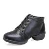 Ladies Modern Dance Shoes Women Adult Square Dance Shoe Mid-Heel Soft Bottom Black Dancing Women's Performance Shoes