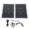 40W 18V Solar Charging Panel High Efficiency Foldable Flexible Solar Charger with USB Cable