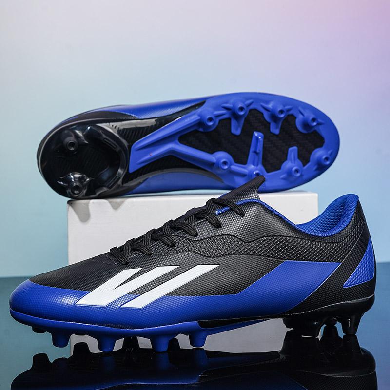 36-45 Football Shoes Unisex TF Rubber Soft Sole Broken Nails Professional Football Shoes Youth Training Shoes