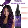 30g UV Hair Glue for UV Lamp Hair Extension Invisible Extensions Fast Drying Adhesive Hair Bonding Glue