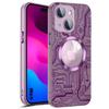 Case for iPhone 15 Plus - Noname - Purple - Shockproof - Camera Protection - Magnetic Circle