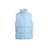 Originals Reversible Vest Solid Color Logo Stand Collar Zipper Double-Sided Vest Women Vests Sky-Blue IJ8186