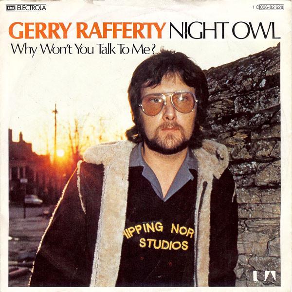 7inch Record GERRY RAFFERTY - Night Owl 1C00682628 EMI ELECTROLA 1979 Germany Rock Used