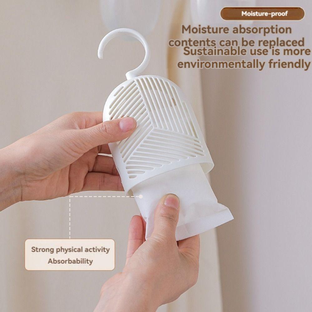Anti-Mold Clothes Dehumidification Box Hanging Moisture Trap For Wardrobe Closet Cabinet