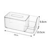 Tissue Holder Transparent Solid Organization Table Napkin Holder Case Tissue Box Living Room Supplies