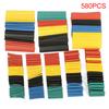 580Pcs Heat Shrink Tubing Insulation Shrinkable Tube 2:1 Wire Cable Sleeve Kit
