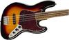 Squier by Fender Electric Bass Classic Vibe Jazz Laurel Sunburst with Soft Case '60s Bass® Fretless, Fingerboard, 3-Color
