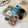 Women's Cartoon Funny Boat Socks Summer Thin Silicone Non-slip Invisible Shallow Mouth Cute Short Socks