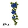 2Pcs Flower Applique Fashion Cheongsam Patch Fabric Sticker Lace Patches Sewing DIY Dress Embroidered Garment Accessories