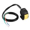 Motorcycle Handlebar Mount Switch Universal 10A 7/8" Mount LED Headlight Switch with On/Off