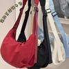 Casual Versatile Messenger Bag Light Go Out Japanese Ins Retro Dumpling Bag Female College Student Shoulder Bag