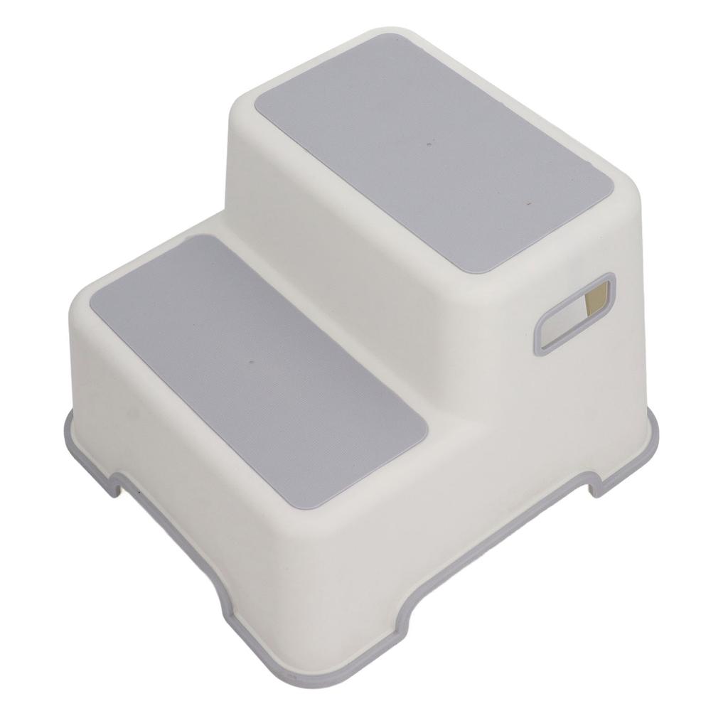 2 Step Stool for Kids Thicken Plastic Toddler Step Stool Non Slip Baby Stepping Stool Stable