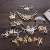 Tiara Bride Jewelry Accessories Pearl HairPins Wedding Barrettes Bridal Hair Clips Hair Combs