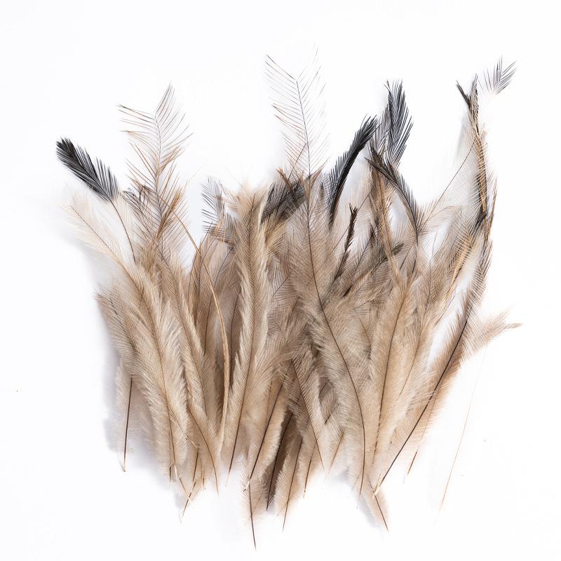 80 Natural Pheasant Feather Decorative Diy Jewelry Hair Accessories Material Cat Stick Toy Accessories