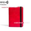 2024 RFID Anti-Theft Passport and Card Holder with Printed Ticket Pouch